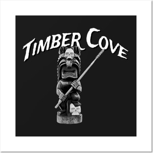 Timber Cove Skull Tiki Posters and Art